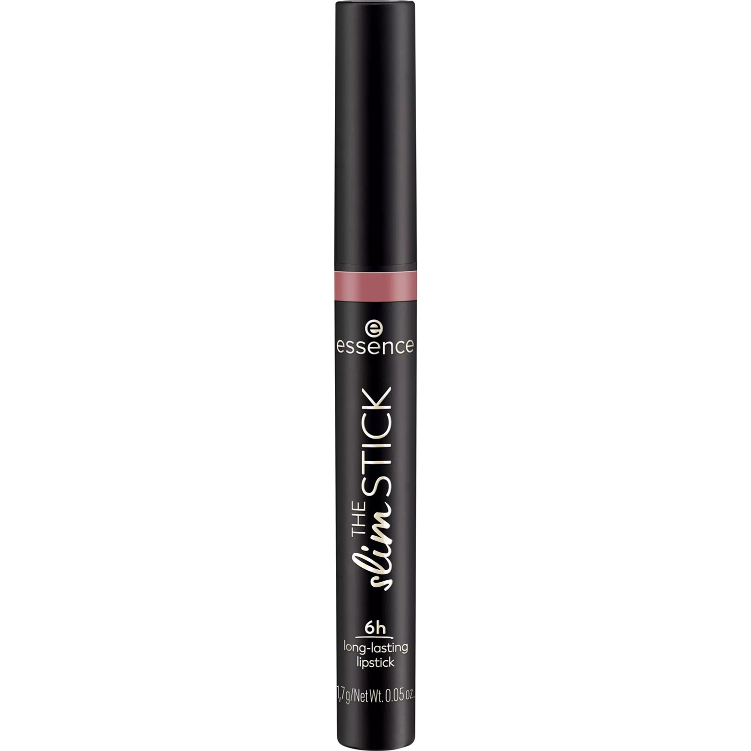 Essence The Slim Stick Rossetto 104 Baby Got Blush - 1,7 g, Finish Opaco, Texture Cremosa, Lunga Durata