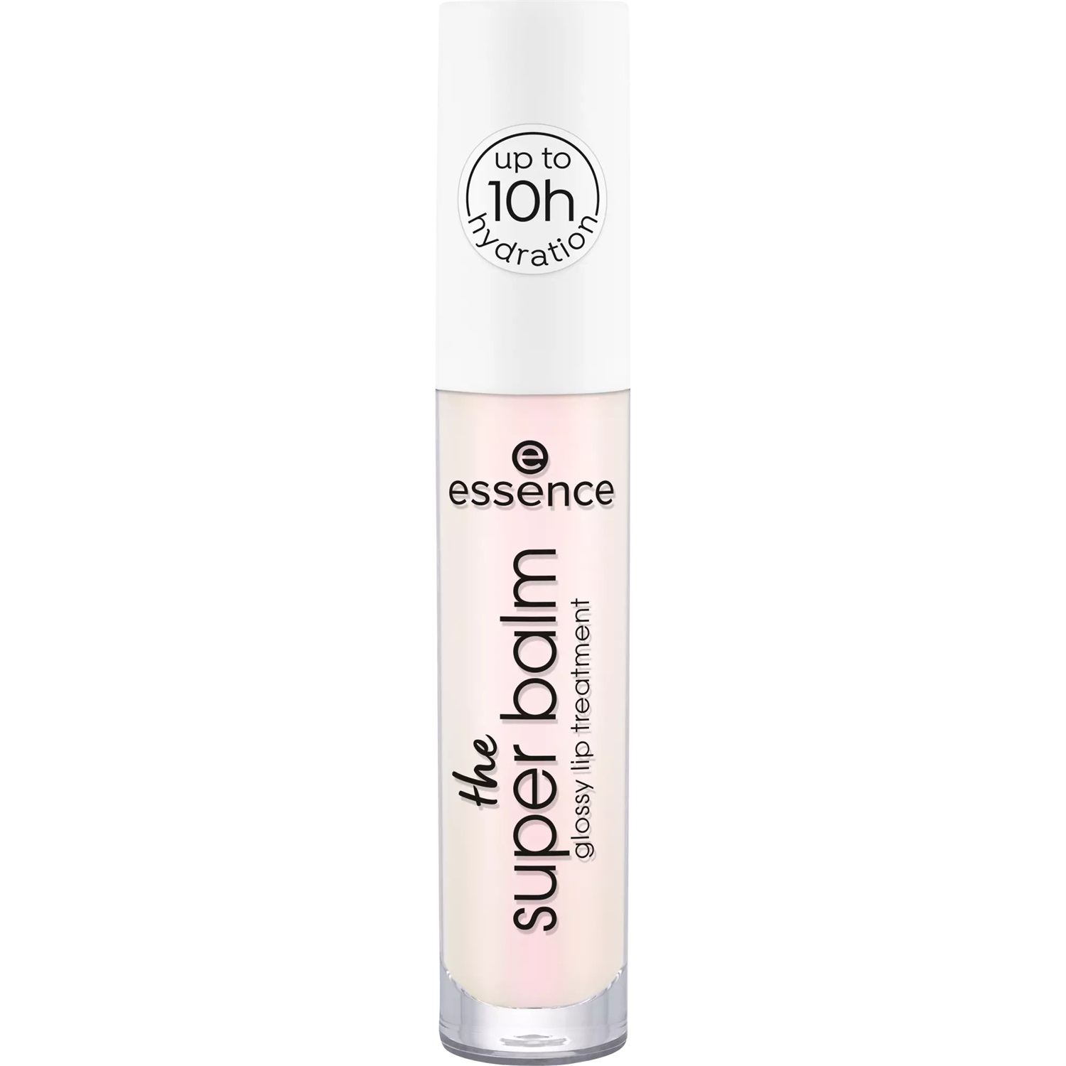 Essence The Super Balm Glossy Lip Treatment 01 Balmazing! Balsamo Labbra Idratante 5 ml con Burro di Karité e Vitamina E