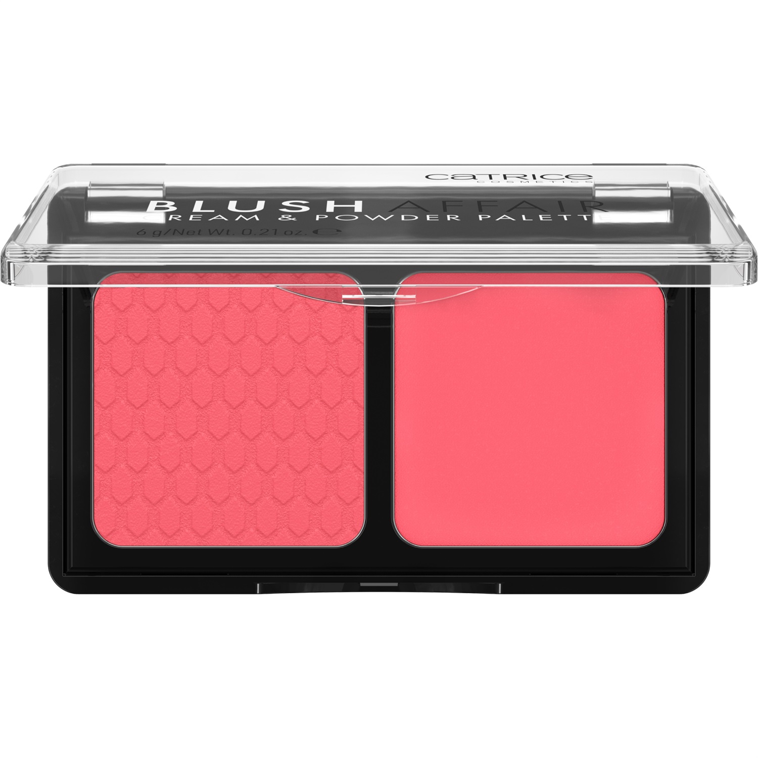 Catrice Blush Affair Cream & Powder Palette Blush 010 Stunning Strawberry - 6 g, Texture Cremosa e Alta Pigmentazione
