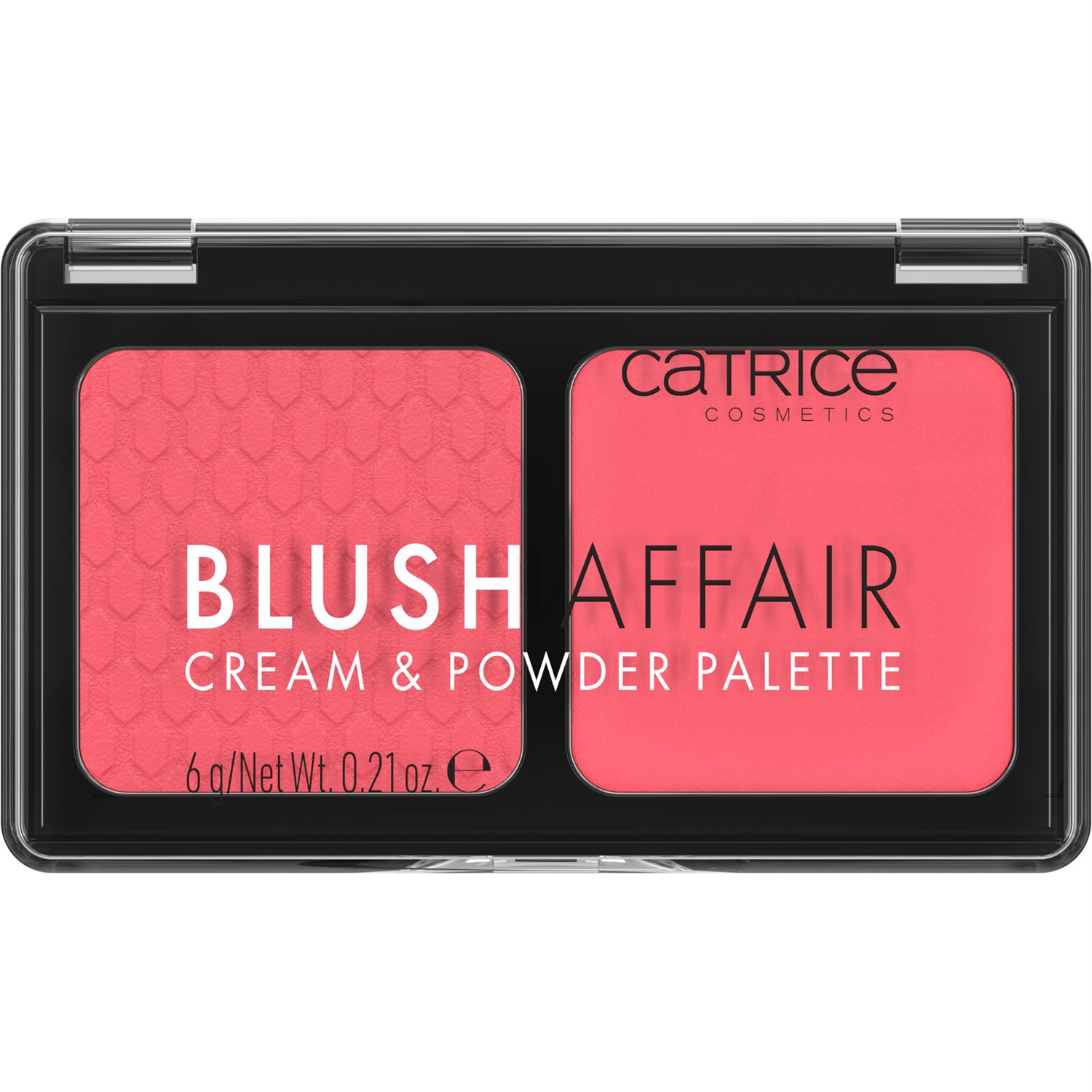 Catrice Blush Affair Cream & Powder Palette Blush 010 Stunning Strawberry - 6 g, Texture Cremosa e Alta Pigmentazione