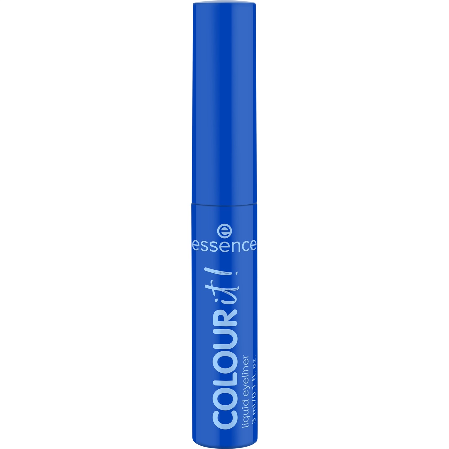 Essence COLOUR it! Eyeliner Liquido Blu Reale - 3 ml, Lunga Durata e Ultra Pigmentato