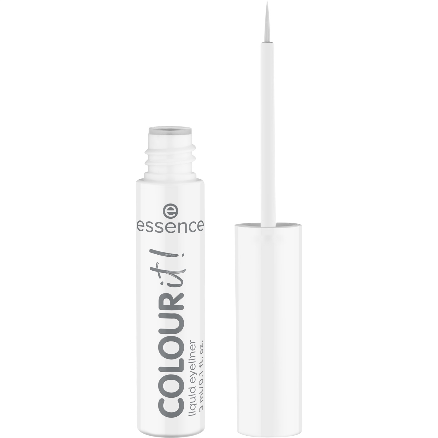 Essence COLOUR it! Eyeliner Liquido 3 ml - Ultra Pigmentato, Lunga Durata, Asciugatura Rapida, Colore Intenso