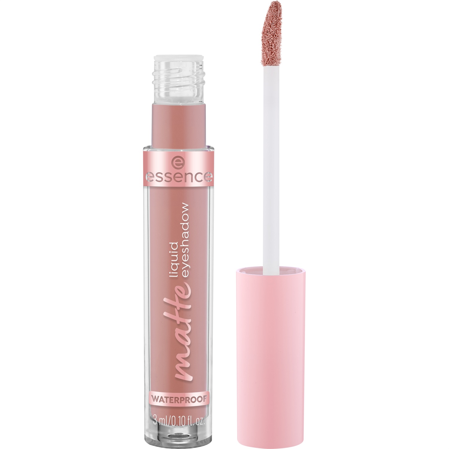 Essence Ombretto Liquido Matte 01 Bare Bliss 3 ml - Waterproof, Lunga Durata, Opaco
