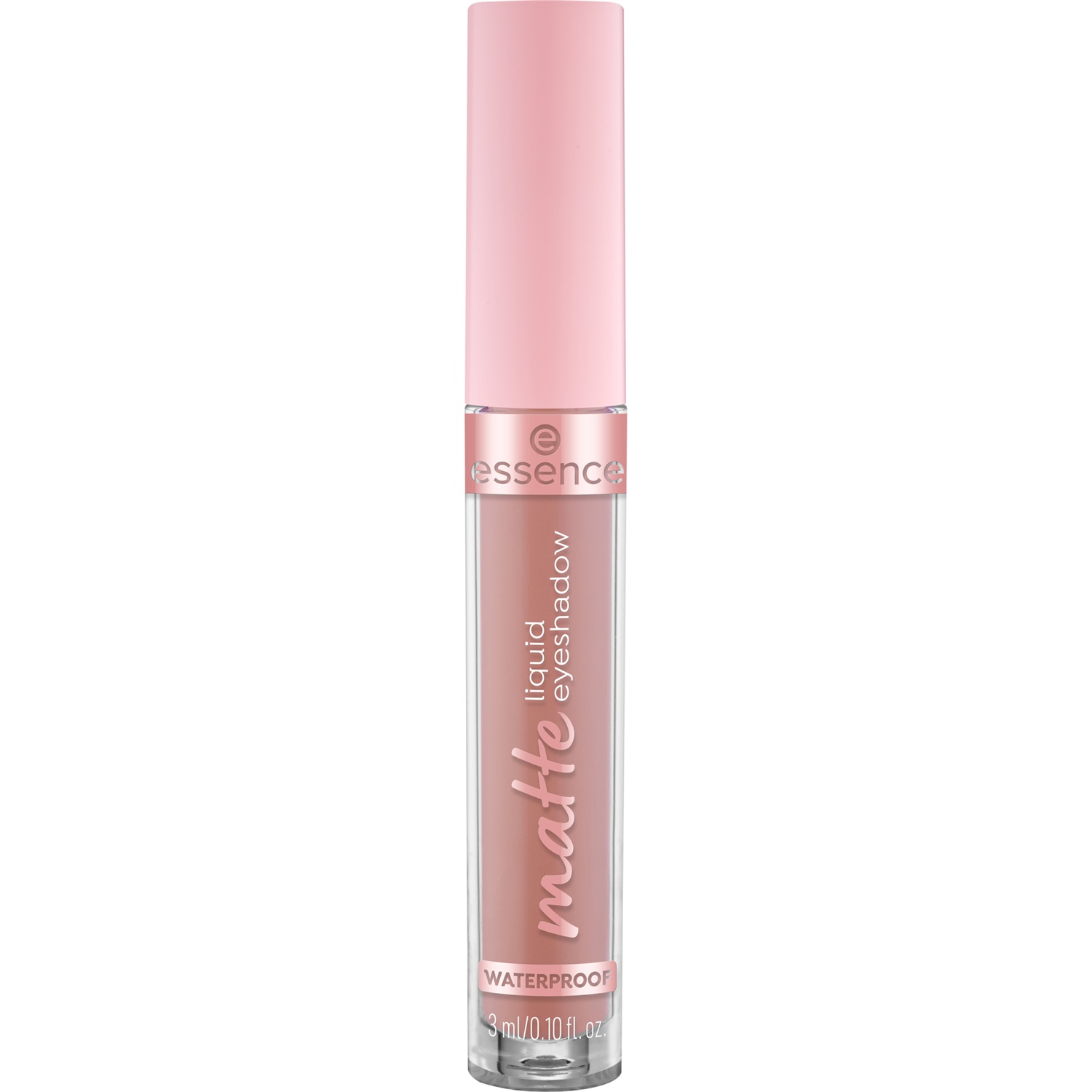 Essence Ombretto Liquido Matte 01 Bare Bliss 3 ml - Waterproof, Lunga Durata, Opaco
