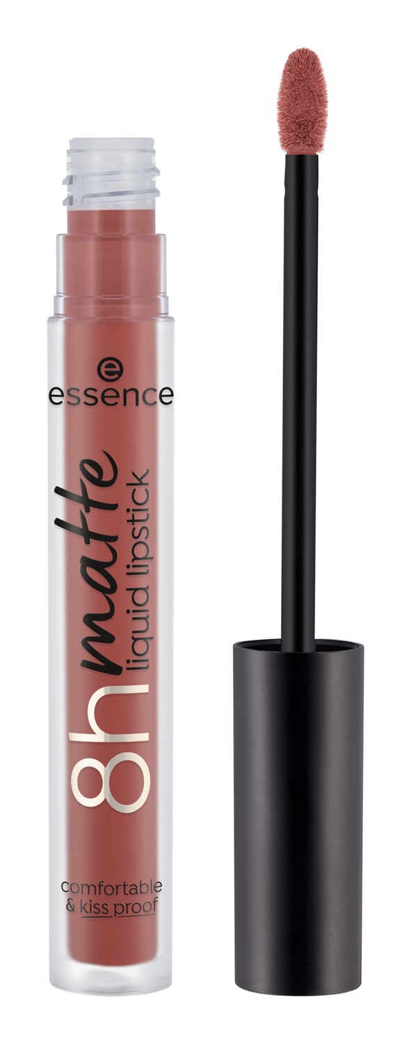 Essence 8H Matte Liquid Lipstick 16 Velvet Brick - Rossetto Liquido Opaco Lunga Durata 2,5 ml
