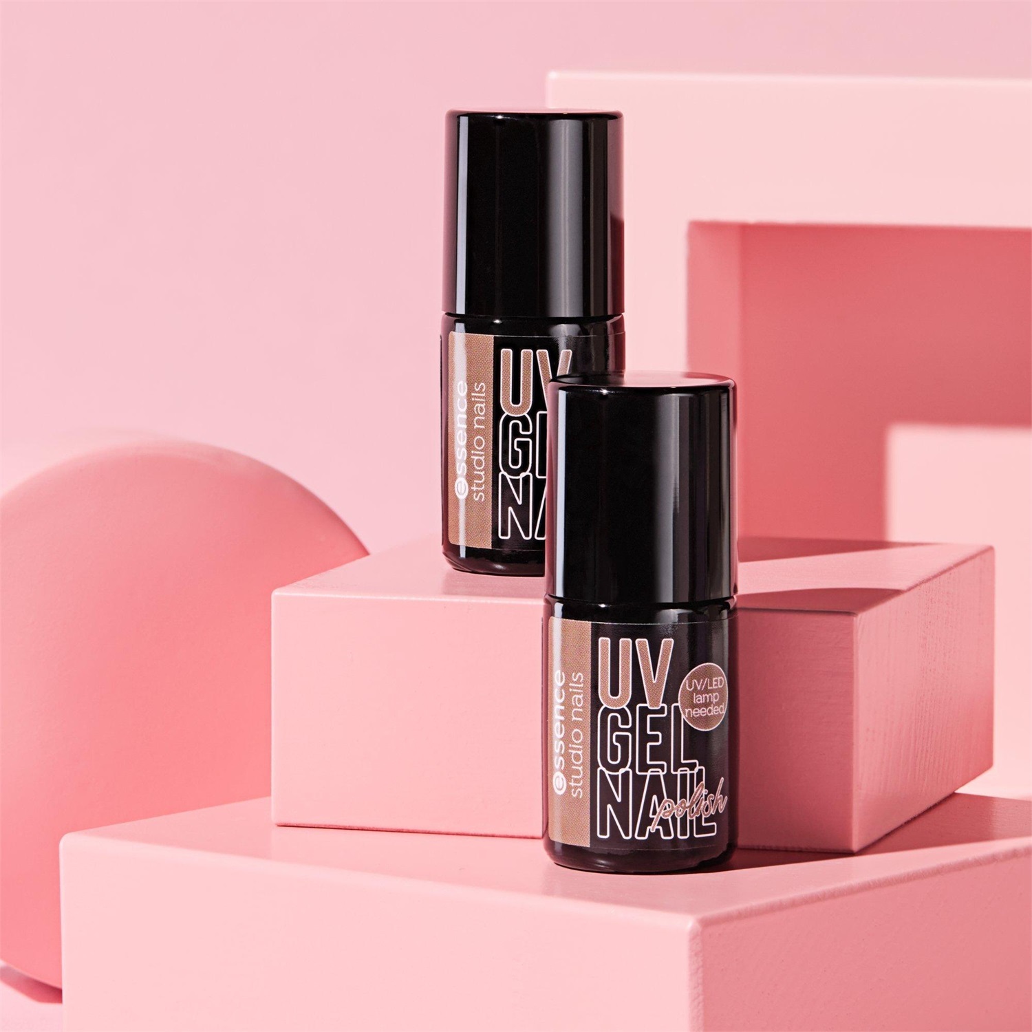 essence studio nails Smalto UV GEL NAIL 5 ml - Finitura gel a lunga durata e applicazione facile