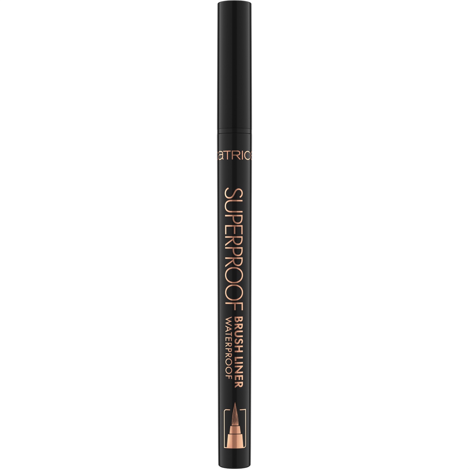 Catrice Cosmetics Superproof Eyeliner Waterproof 0.45 ml - Lunga Durata, Ultra Pigmentato, Opaco con Punta di Precisione