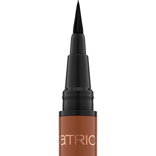 Catrice Superproof Brush Liner Waterproof Eyeliner 0.45 ml - Cocoa Brown, Resistente all'acqua e di precisione