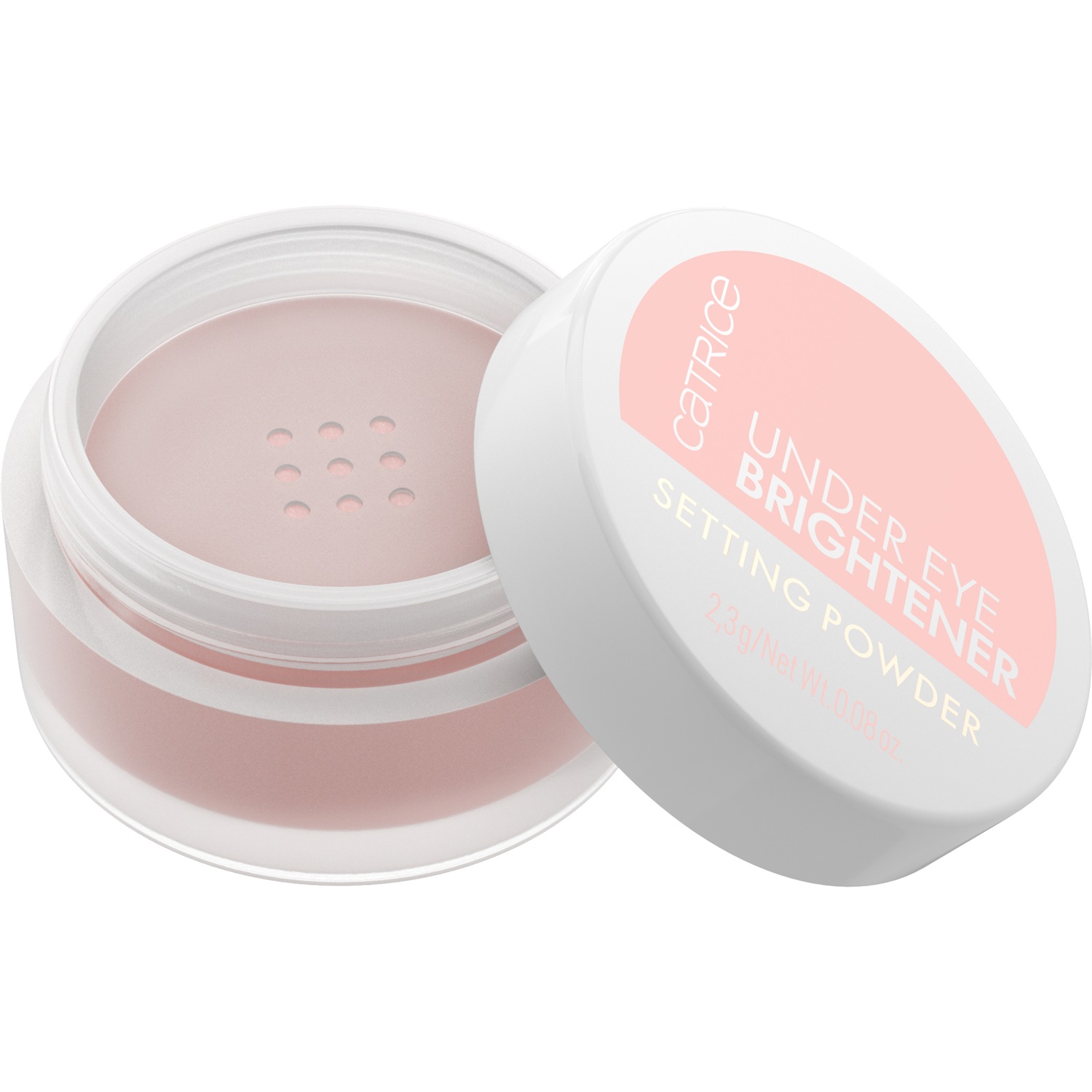 Catrice Under Eye Brightener Polvere Fissante 010 Light Rose - Correttore Illuminante Contorno Occhi 2.3 g