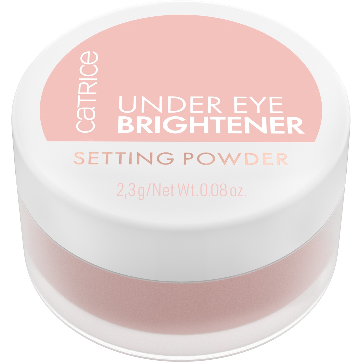 Catrice Under Eye Brightener Polvere Fissante 010 Light Rose - Correttore Illuminante Contorno Occhi 2.3 g