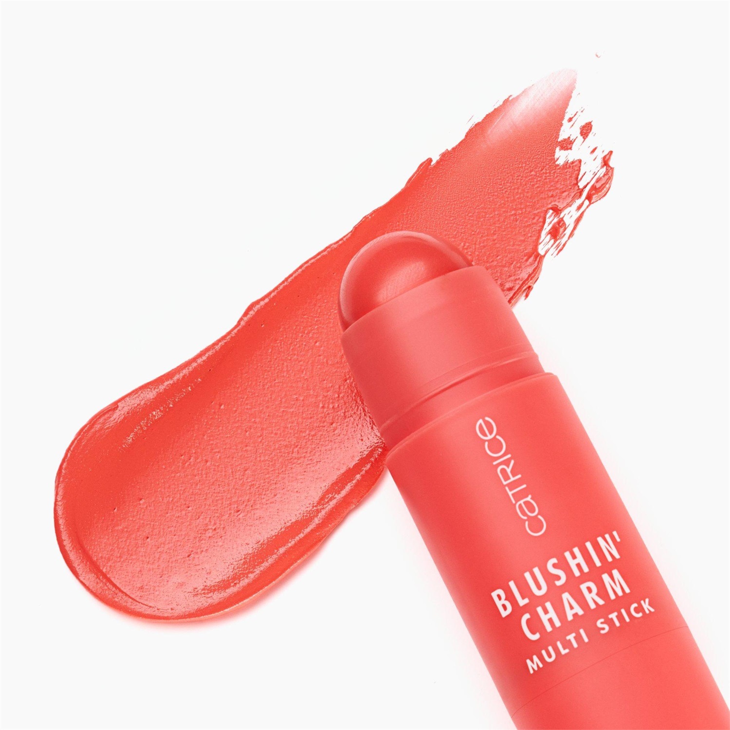 Catrice Blushin' Charm Multi Stick 5.5 g - Colore 020 Coral Cutie, Finish Morbido e Luminoso, Formula a Lunga Durata