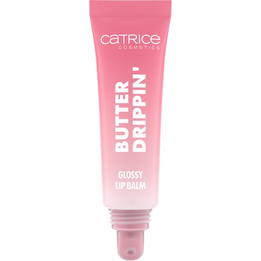 Catrice Butter Drippin' Glossy Lip Balm 010 Pink Lemon Squeezin' 10ml - Idratante, Lucido, con Peptidi e Burro di Karité