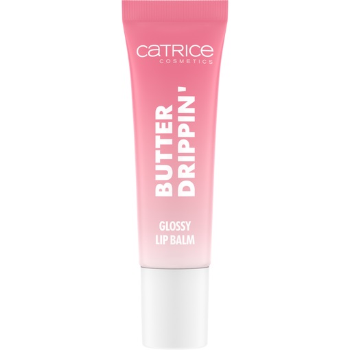 Catrice Butter Drippin' Glossy Lip Balm 010 Pink Lemon Squeezin' 10ml - Idratante, Lucido, con Peptidi e Burro di Karité