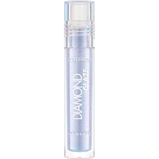 Catrice Diamond Glaze Lip Gloss 010 Bubbles 'N' Troubles - Lucidalabbra Brillante e Glitterato con Effetto Olografico (3 ml)