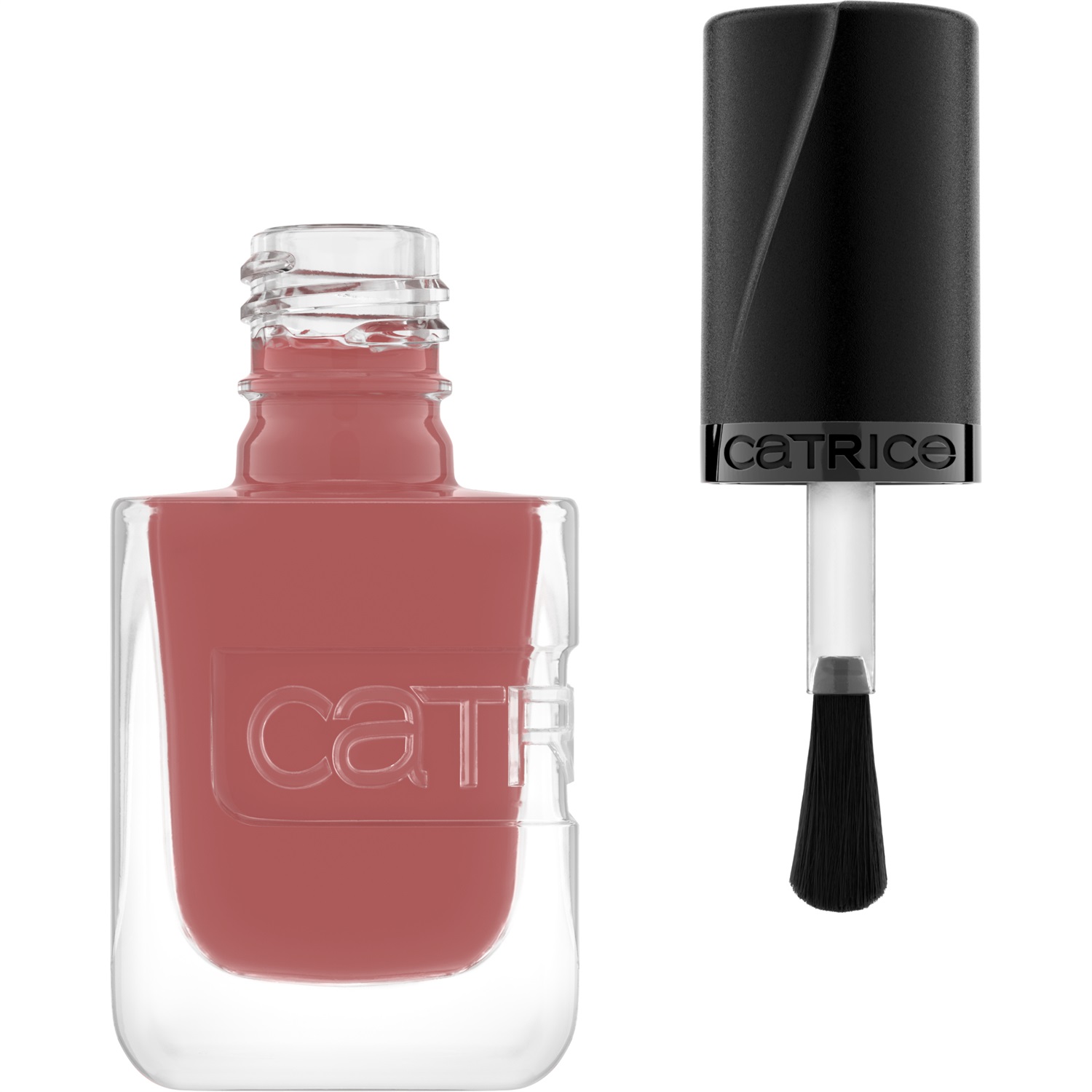 Catrice GEL AFFAIR Smalto per Unghie 10.5 ml - Effetto Gel, Colore 008 Rosywood Hills, Lunga Durata e Facile da Rimuovere