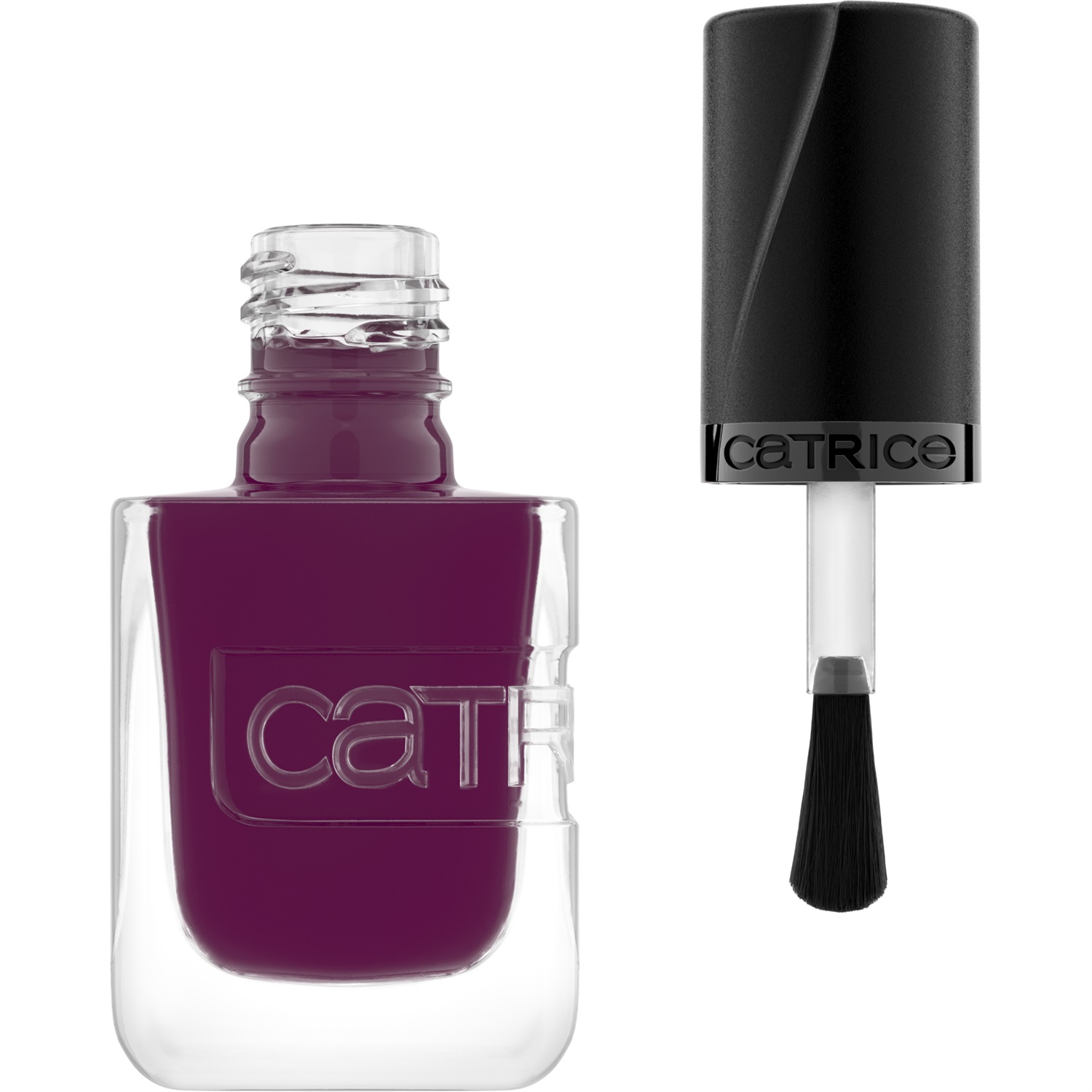 Catrice GEL AFFAIR Smalto Unghie 10.5 ml - Colore 023 Plum-Believable, Effetto Gel Laccato, Lunga Durata Fino a 7 Giorni, Facile da Struccare