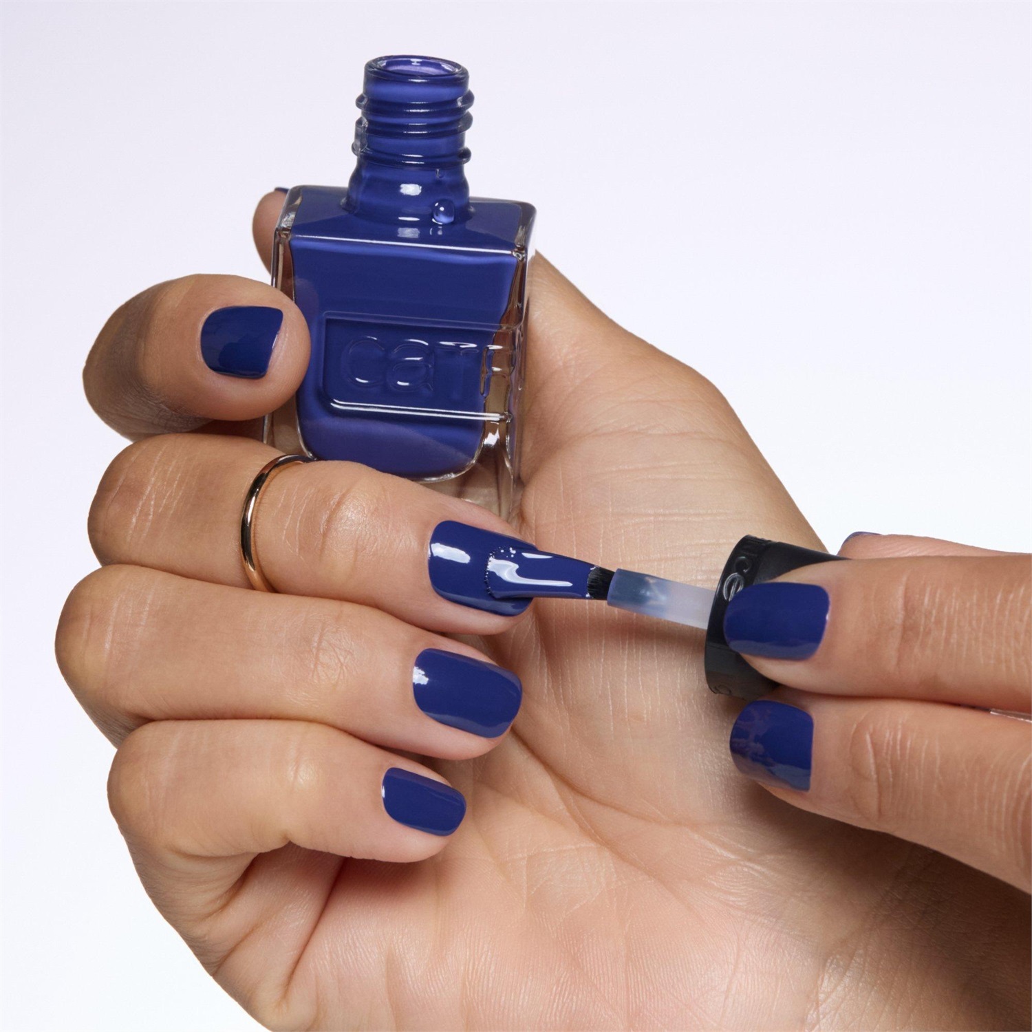 Catrice Gel Affair Smalto per Unghie Blu No. 026 Midnight Dusk - Effetto Gel Lunga Durata 10.5 ml