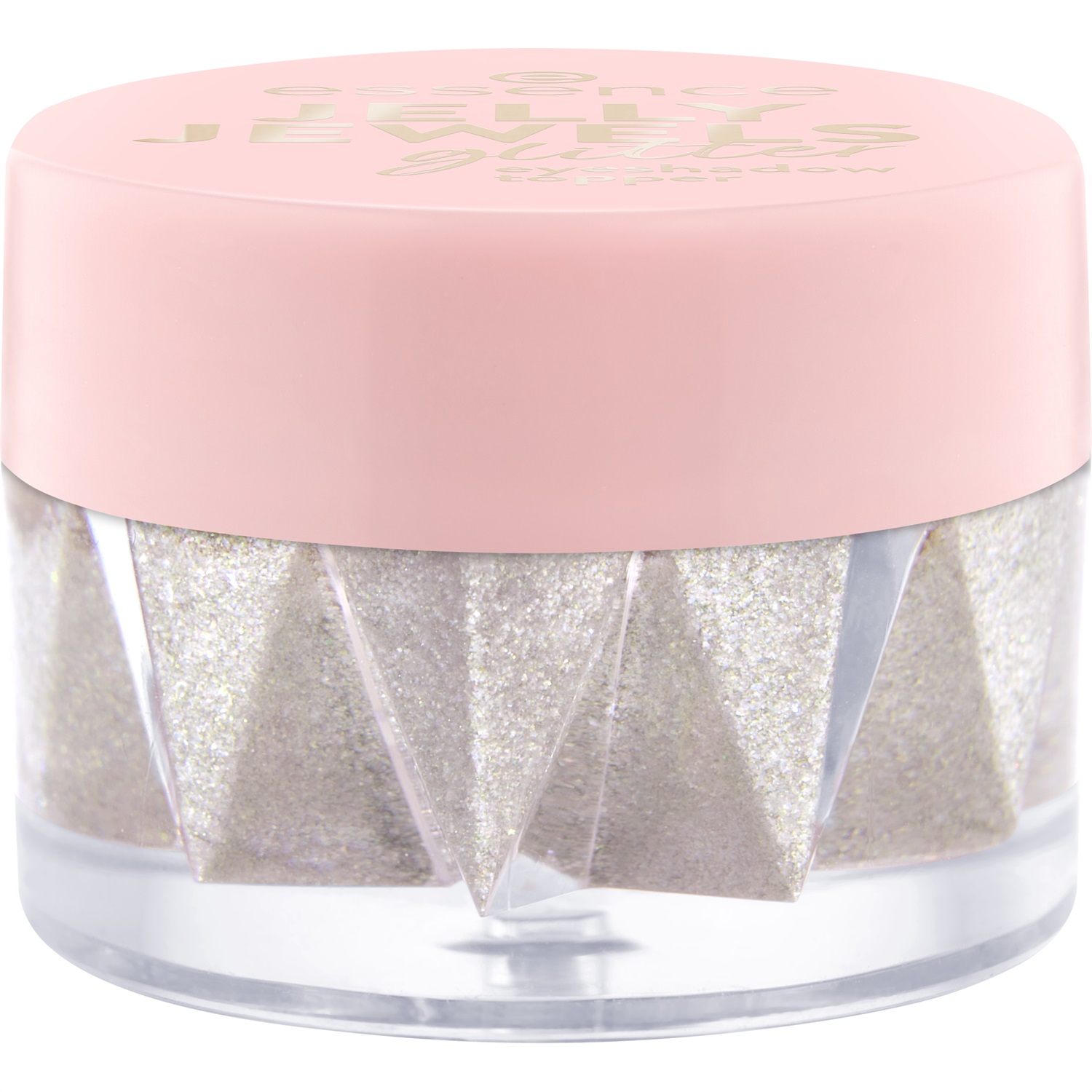 Essence JELLY JEWELS Ombretto Topper Glitter 4,2 g 01 Golden Glam - Ultra-glitterato e Leggero