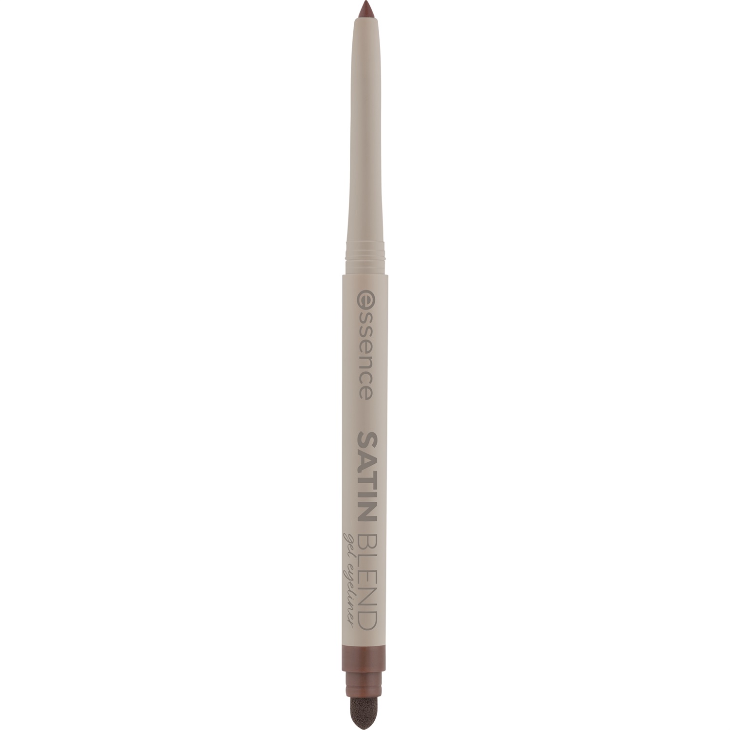 essence SATIN BLEND gel eyeliner 0.22 g - Nr. 02 Cocoa, effetto shimmer e smudger integrato