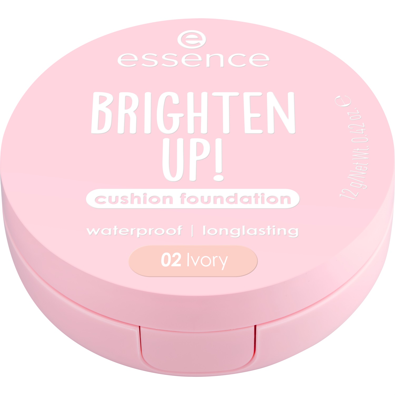 Essence BRIGHTEN UP! 12 g Custodia compatta Polvere 02 Ivory