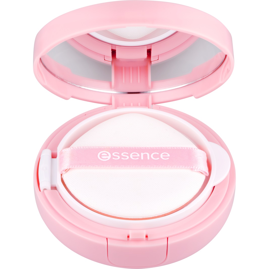 Essence Brighten Up! Fondotinta Cushion 12 g - Colore 11 Sand, Texture Leggera e Finitura Naturale