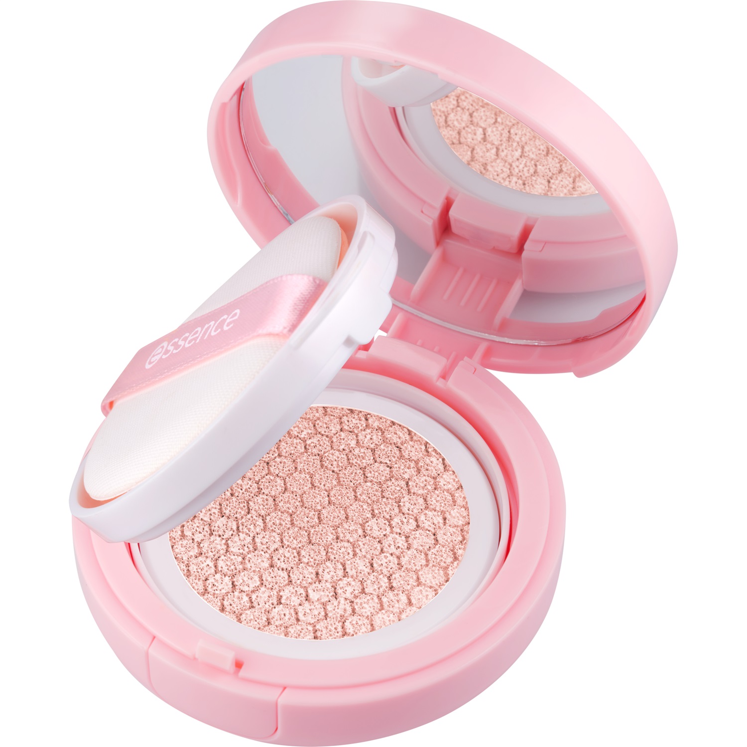 Essence Brighten Up! Fondotinta Cushion 12 g - Colore 11 Sand, Texture Leggera e Finitura Naturale