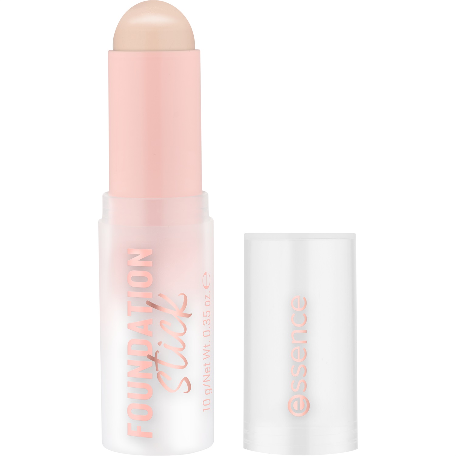 Essence Fondotinta in Stick 100 - 10 g, Formula Cremosa, Finish Matte, Multiuso per un Look Naturale