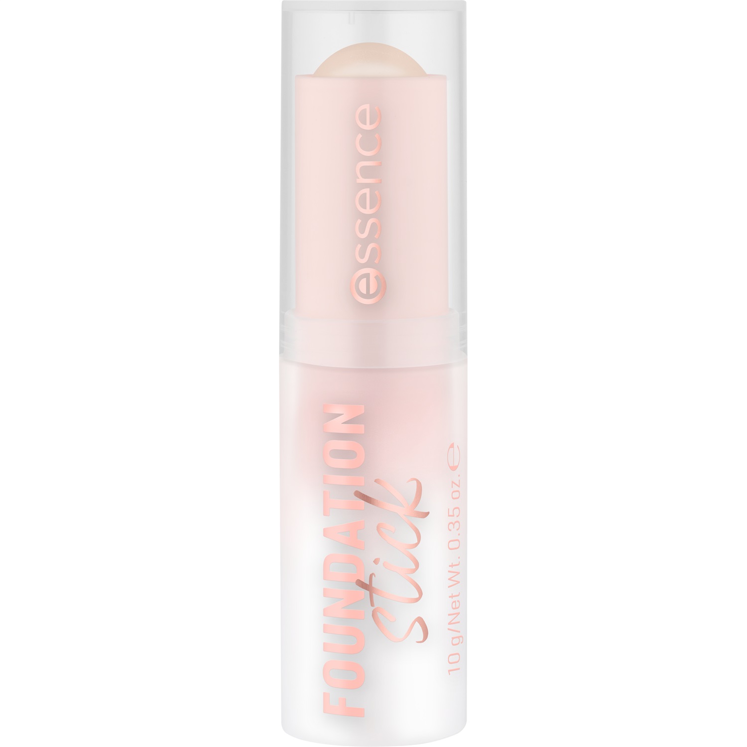 Essence Fondotinta in Stick 120 - Chiaro con Sottotono Giallo Caldo, 10 g, Finish Naturale e Opacizzante, Formula Cremosa e Multiuso
