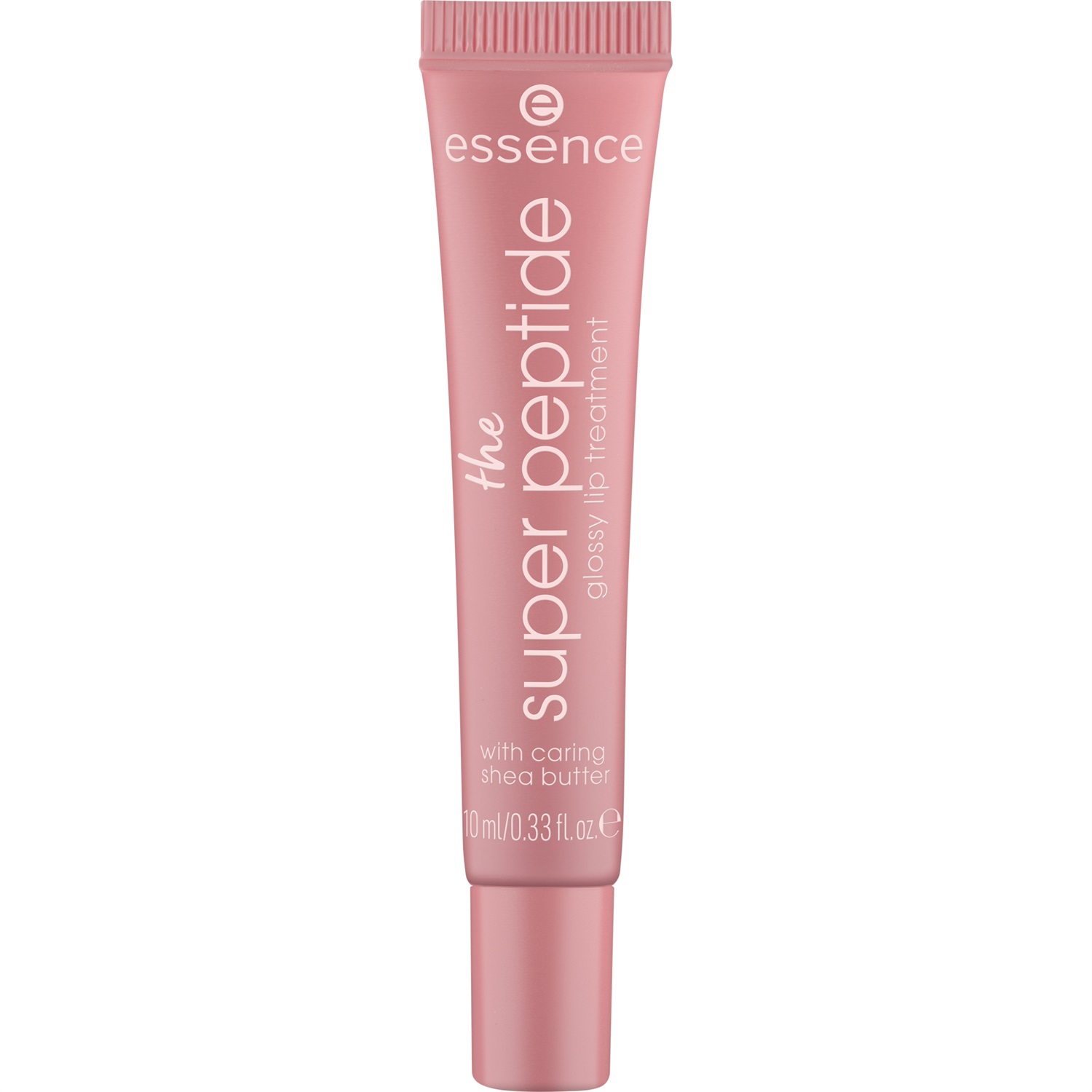 Essence The Super Peptide Glossy Lip Treatment 10 ml - Levigante, Curativo, Rimpolpante, con Vitamine, Colore 03 Toffeetastic!