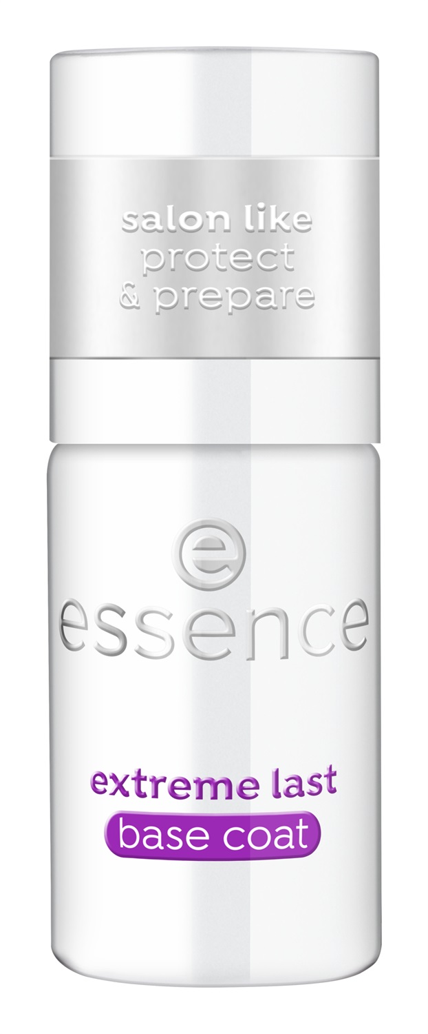 Essence Extreme Last Base Coat Trasparente 8 ml - Lunga Durata, Preparatorio, Protettivo, Lucida