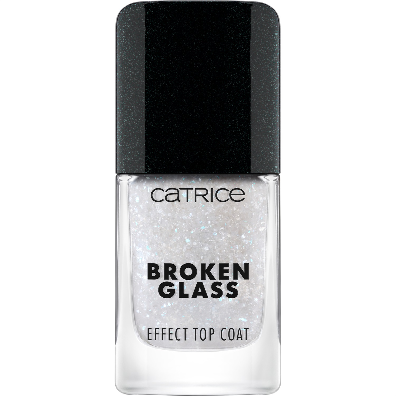 Catrice Broken Glass Effect Top Coat 10.5 ml - Smalto per unghie con effetto scintillante