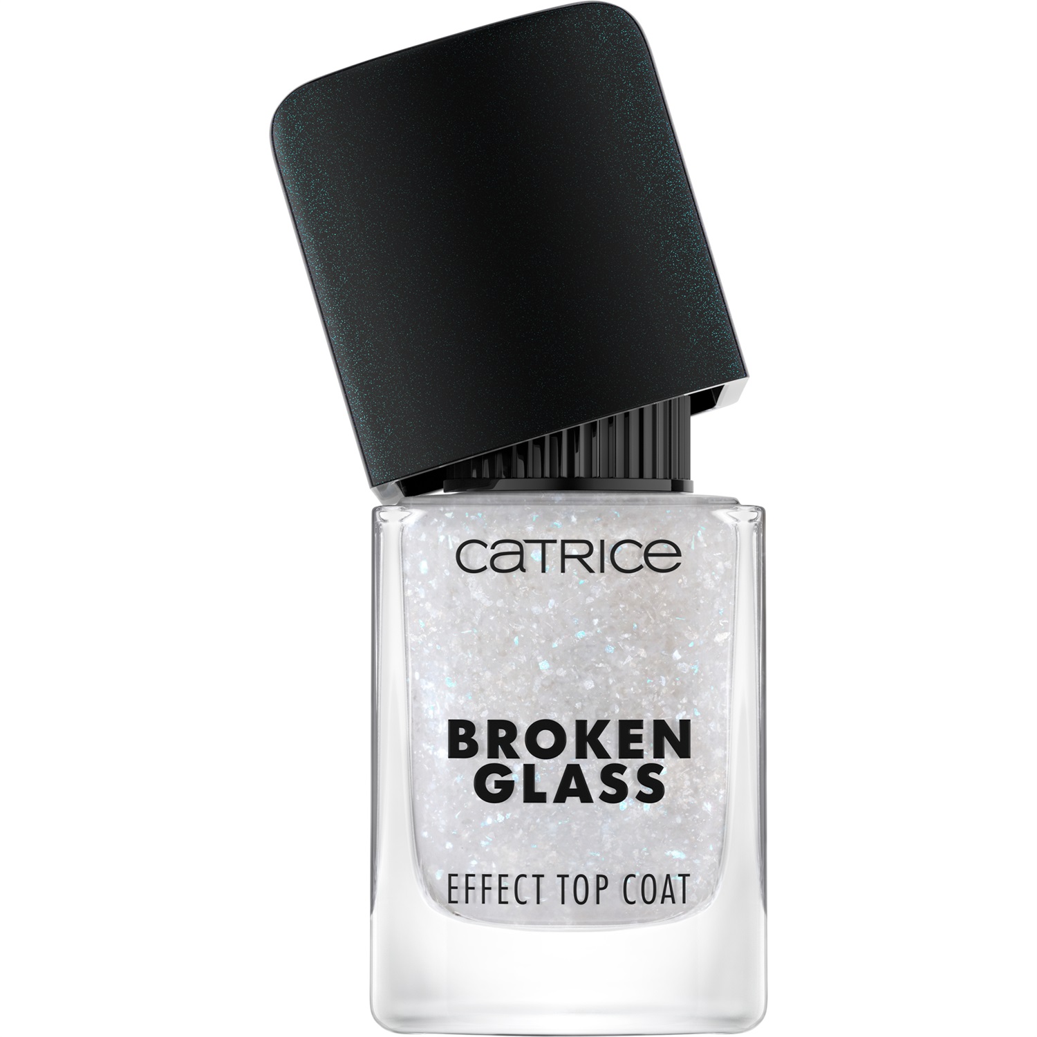 Catrice Broken Glass Effect Top Coat 10.5 ml - Smalto per unghie con effetto scintillante