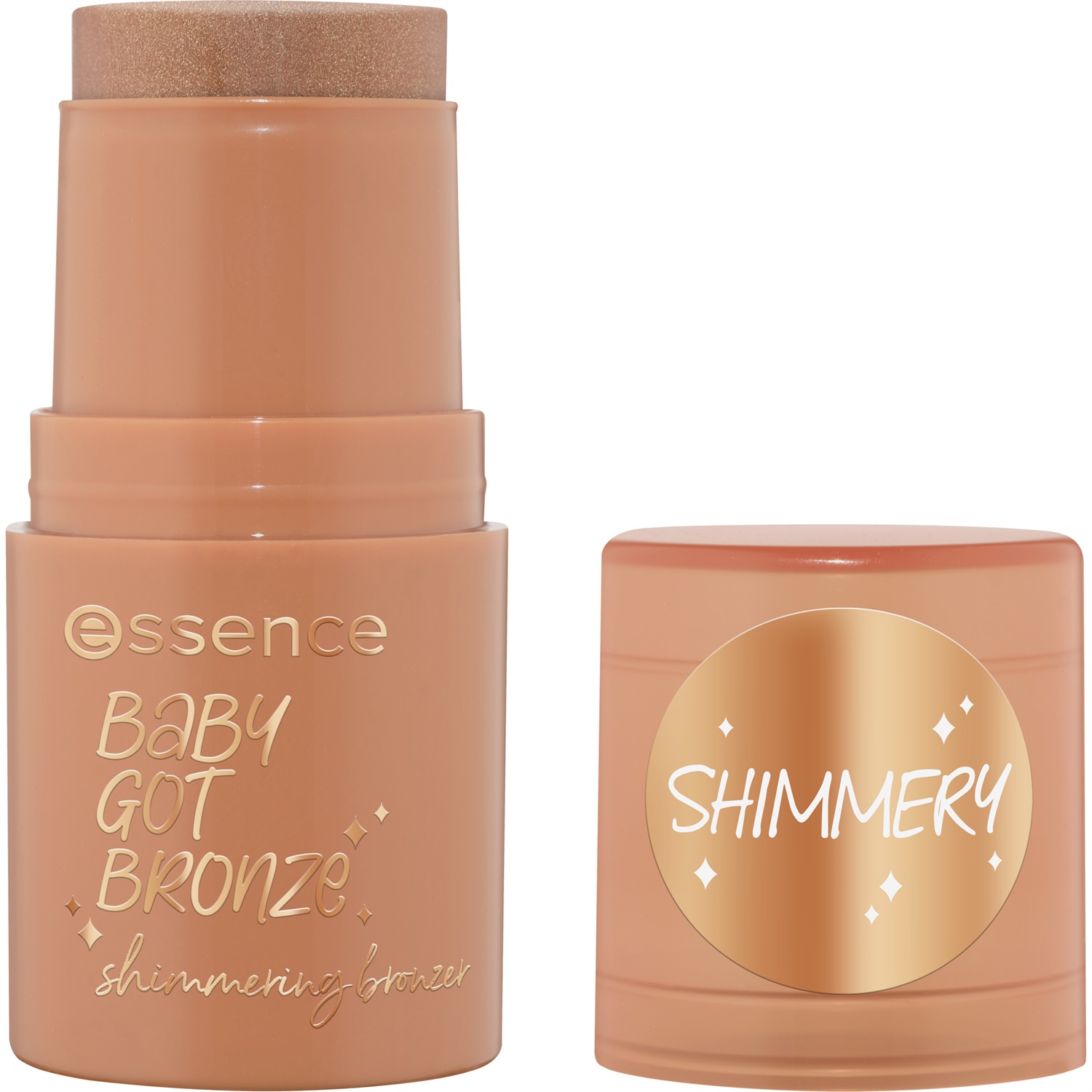 Essence Baby Got Bronze Shimmering Bronzer 5.5 g - Effetto Luminoso e Brillante con Finish Glowy e Profumo di Cocco