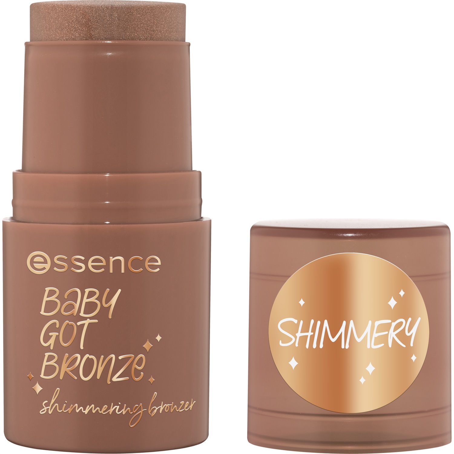 Essence Baby Got Bronze Shimmering Bronzer 5,5 g - Effetto Abbronzante Luminoso con Finish Glowy e Profumo di Cocco