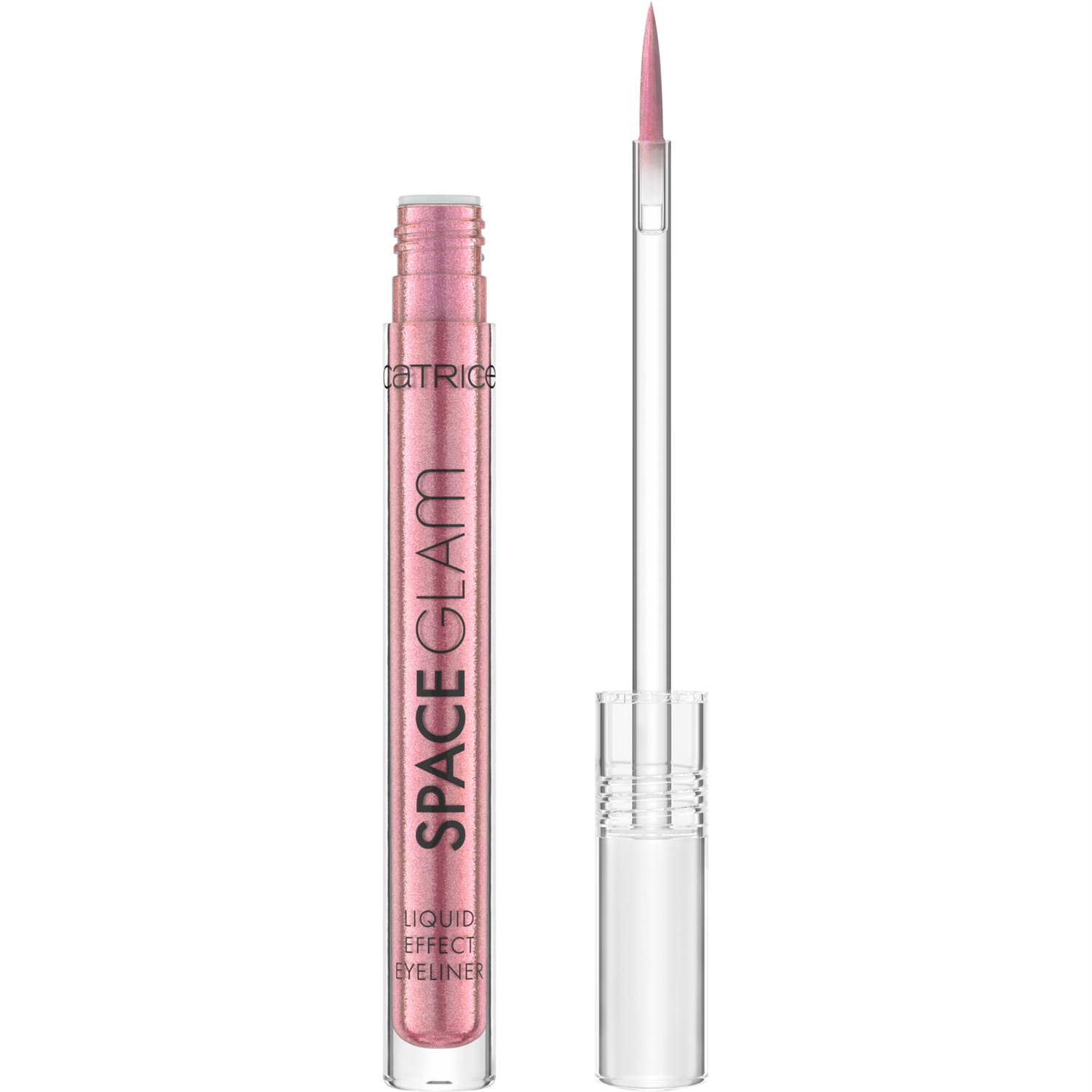 Catrice Space Glam Liquid Effect Eyeliner 1 ml - Pink Stardust, a prova di sbavature e lunga durata