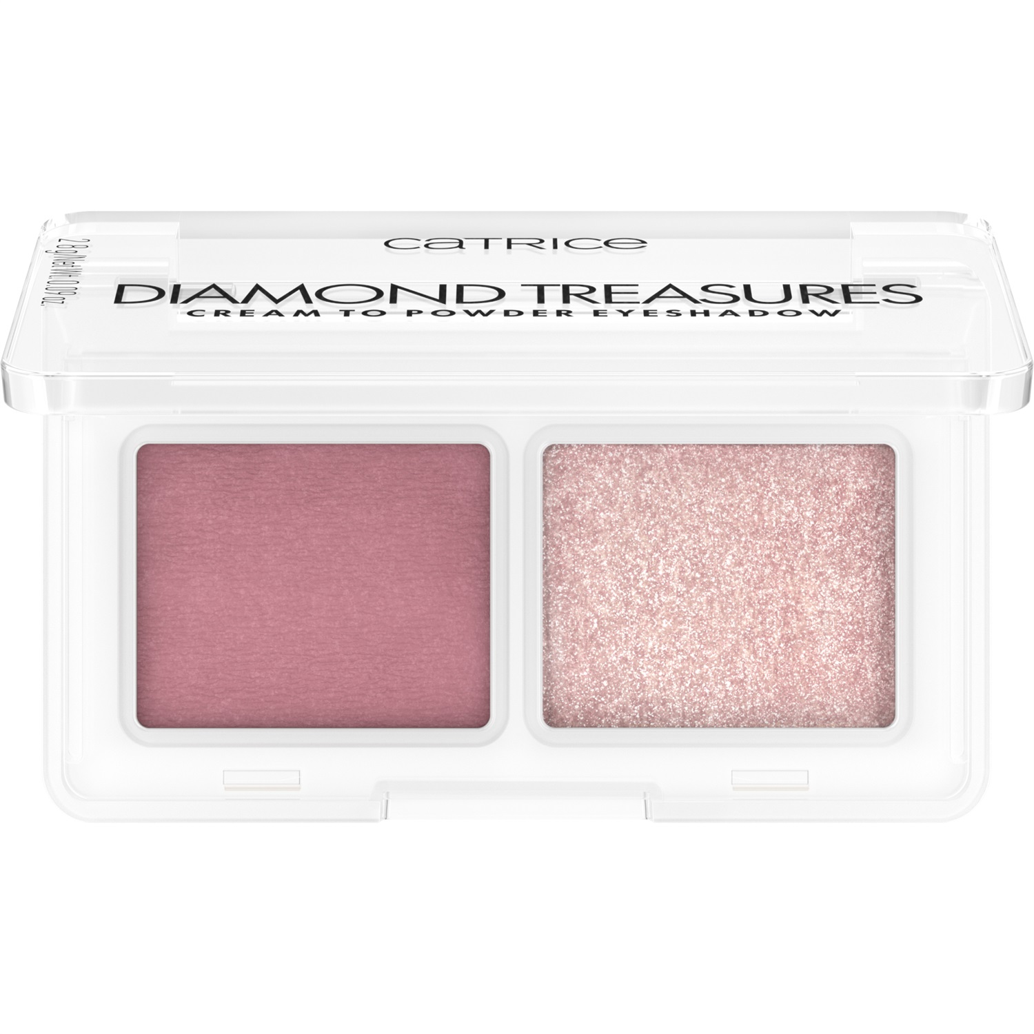 Catrice Diamond Treasures Ombretto Cream to Powder 3 g Nr. 020 - Fairy Dust con base opaca e topper scintillante