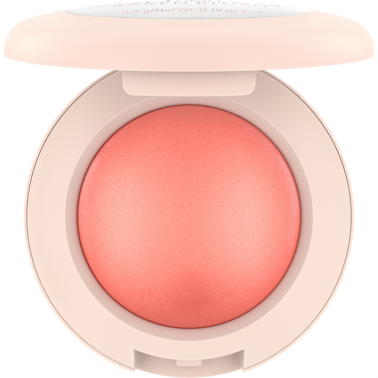 Catrice Soft Glam Baked Blush 6 g - Fard Cheeky Coral con Finitura Scintillante