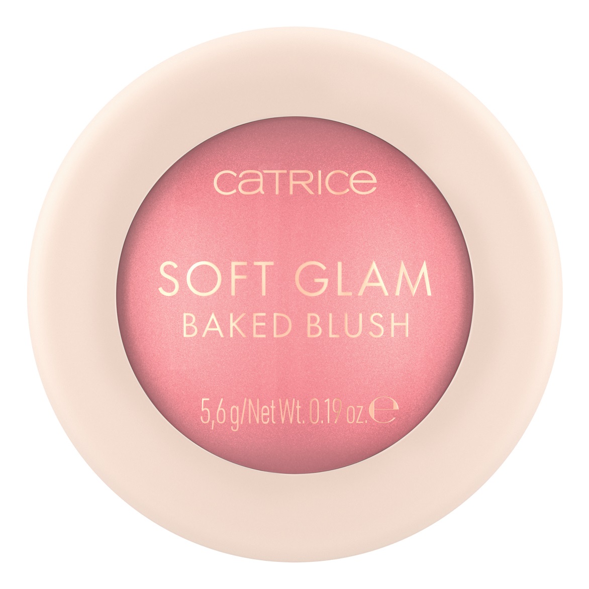 CATRICE Soft Glam Baked Blush 5,6 g - Midnight Berry, Blush e Illuminante con Finish Morbido e Luminoso