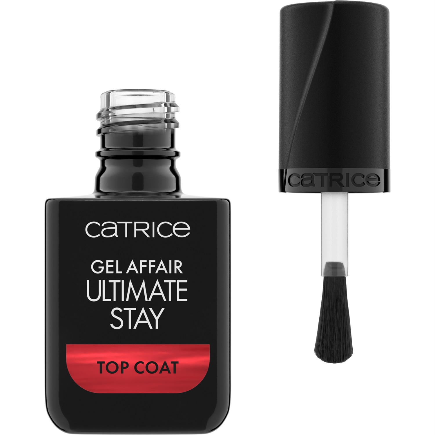 Catrice Gel Affair Ultimate Stay Top Coat 10,5 ml - Smalto per Unghie Trasparente con Finish Ultra-Lucido e Lunga Durata
