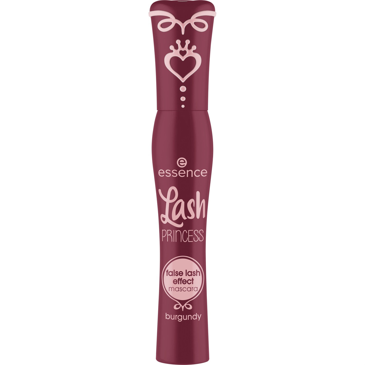 Essence Lash PRINCESS Mascara Effetto Ciglia Finte Burgundy 12ml - Volume e Lunghezza con Scovolino Conico