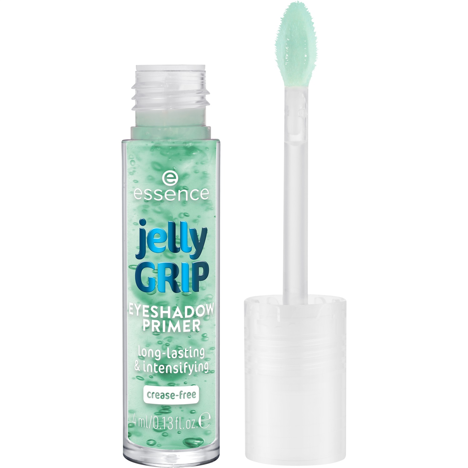 essence jelly GRIP Eyeshadow Primer 4 ml - Primer Gel Verde per Ombretti, Fissa e Intensifica il Colore