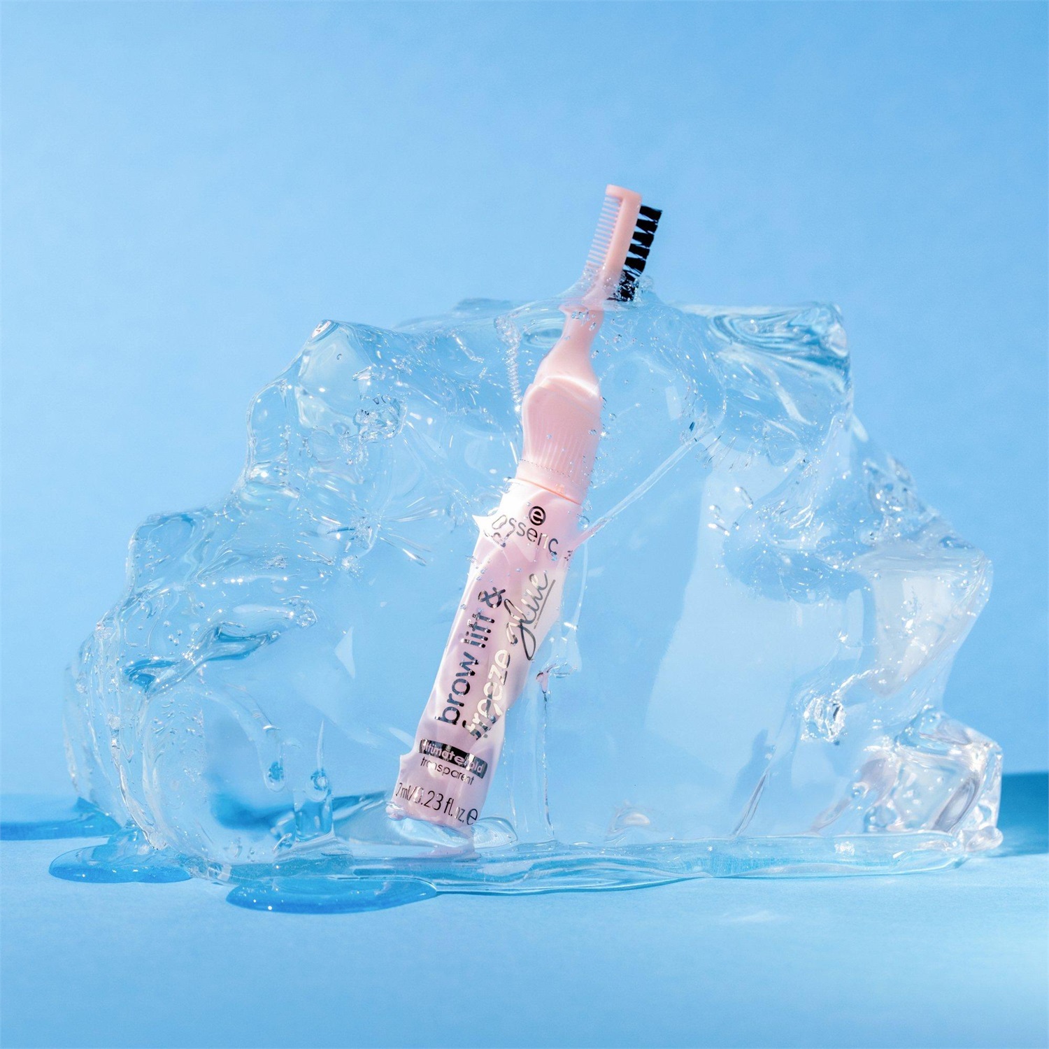 Essence Brow Lift & Freeze - Gel Fissante per Sopracciglia 7 ml con Tenuta Ultra Forte fino a 18 Ore