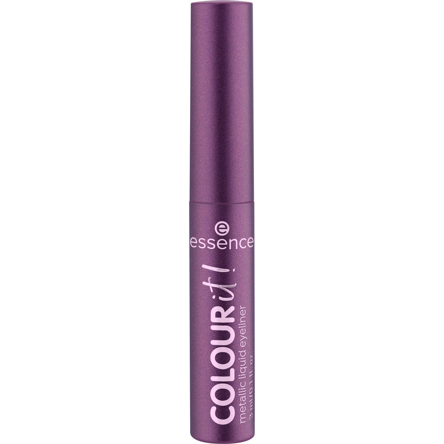 essence COLOUR it! Eyeliner Liquido 3 ml - Dark Cherry, Alta Intensità e Finitura Espressiva