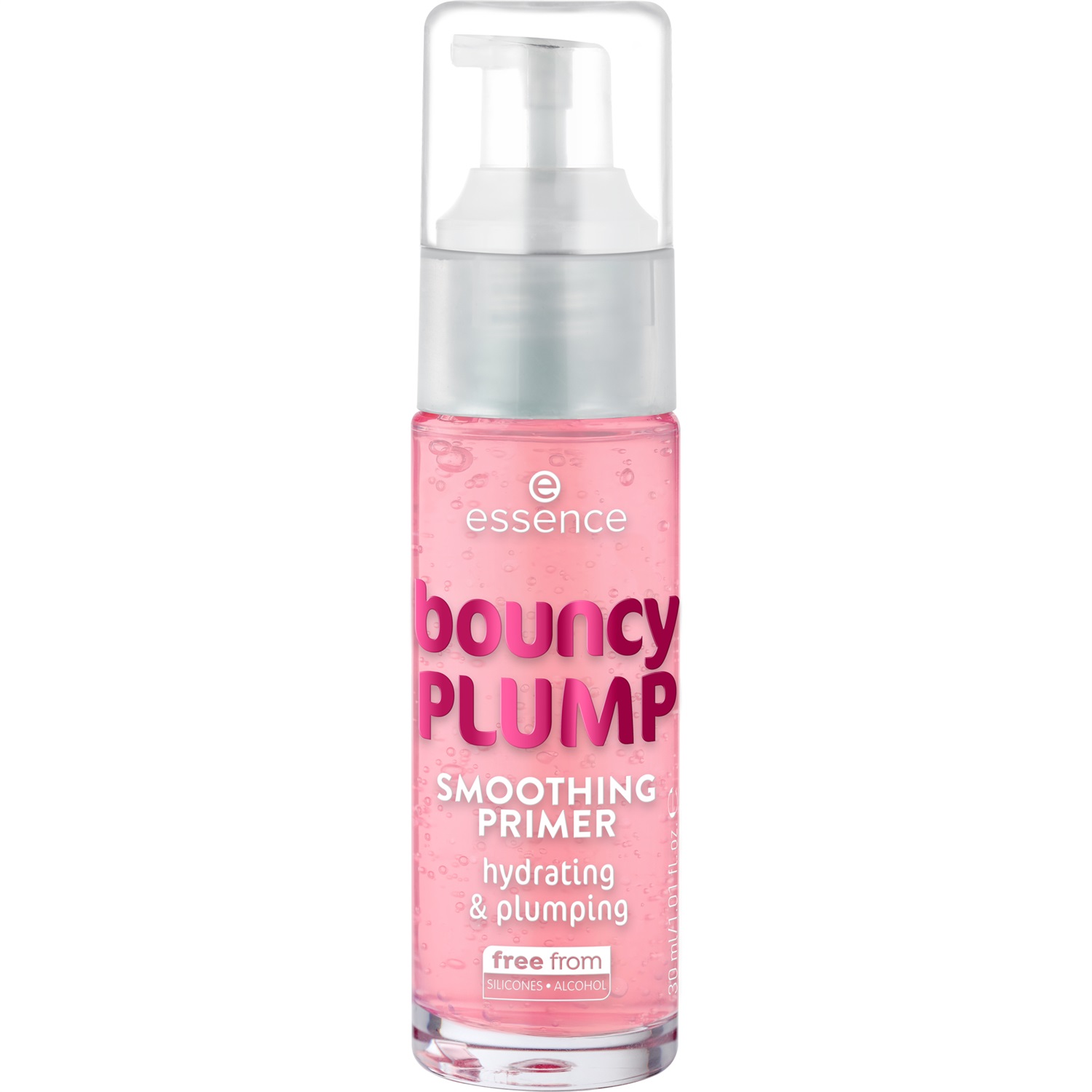 Essence Bouncy Plump Smoothing Primer 30 ml - Primer Idratante e Levigante con Texture Sorbetto e Profumo di Anguria
