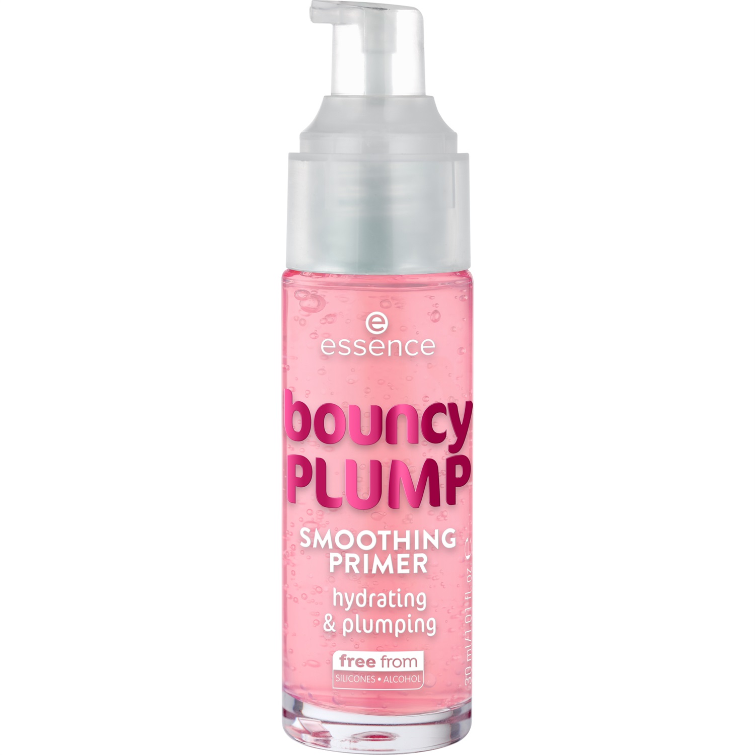 Essence Bouncy Plump Smoothing Primer 30 ml - Primer Idratante e Levigante con Texture Sorbetto e Profumo di Anguria