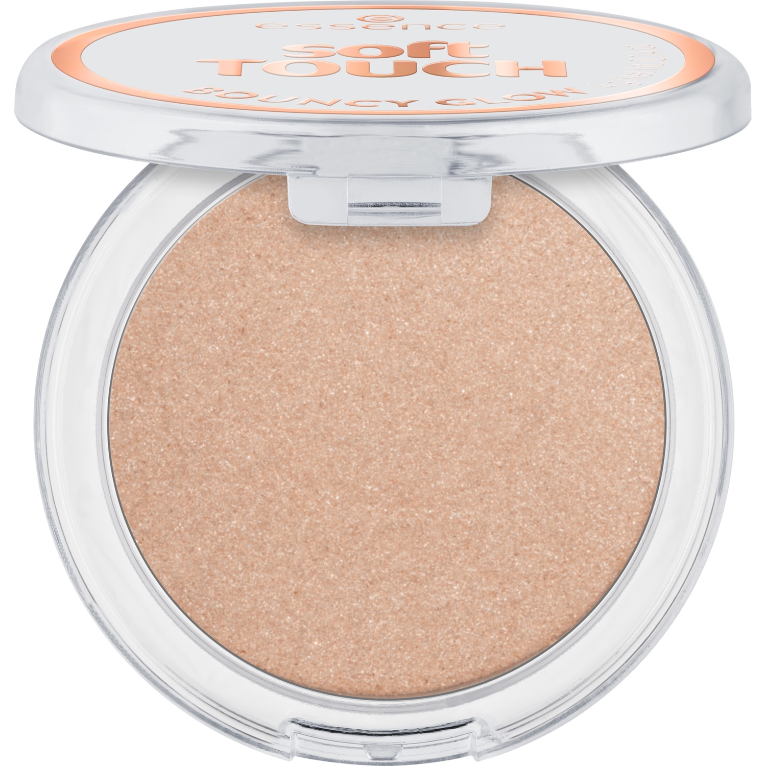 essence Soft Touch Bouncy Glow Illuminante 4 g - Texture Piumosa e Bagliore Trasparente