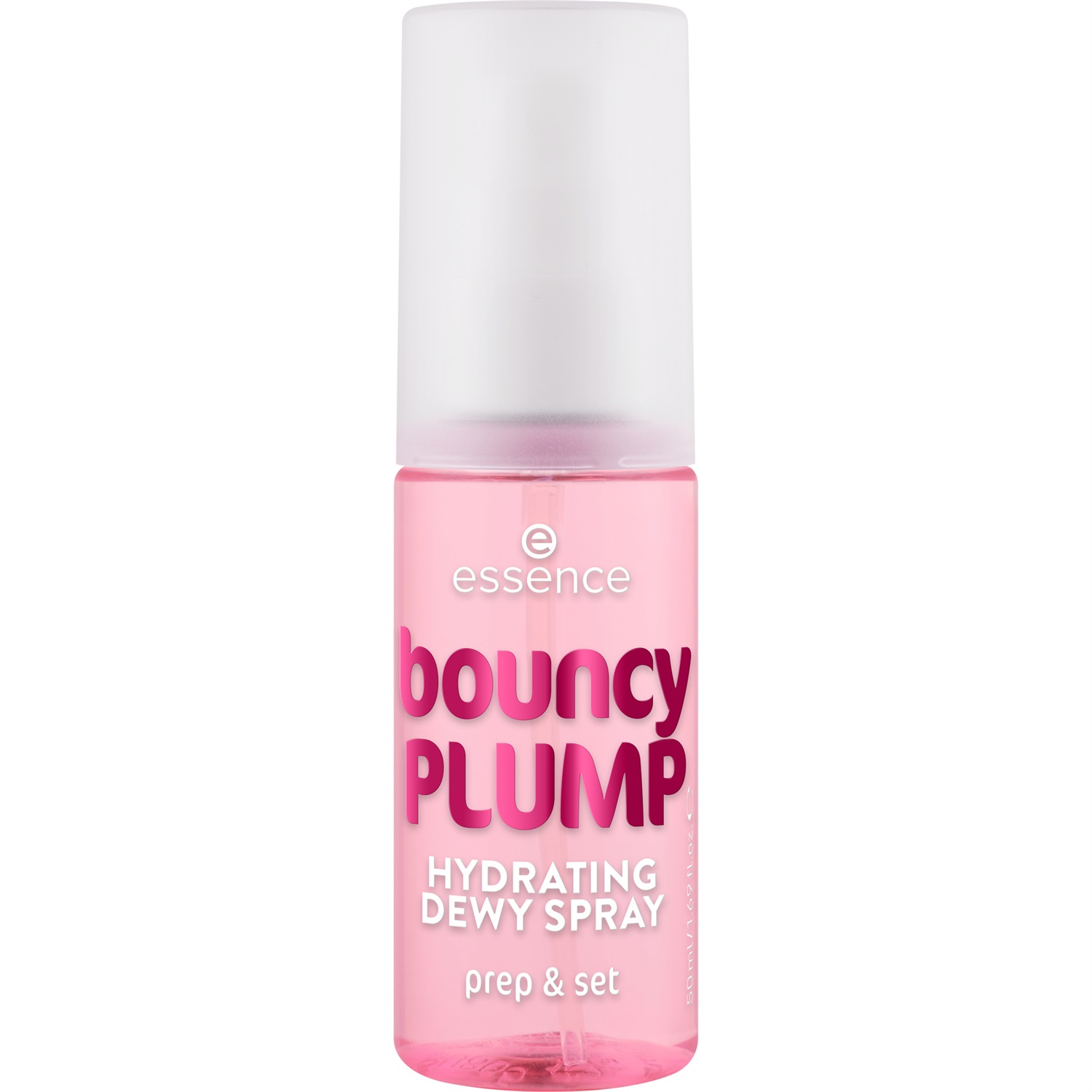 Essence Bouncy Plump Hydrating Dewy Spray 50 ml - Spray Fissante Idratante con Fragranza di Anguria