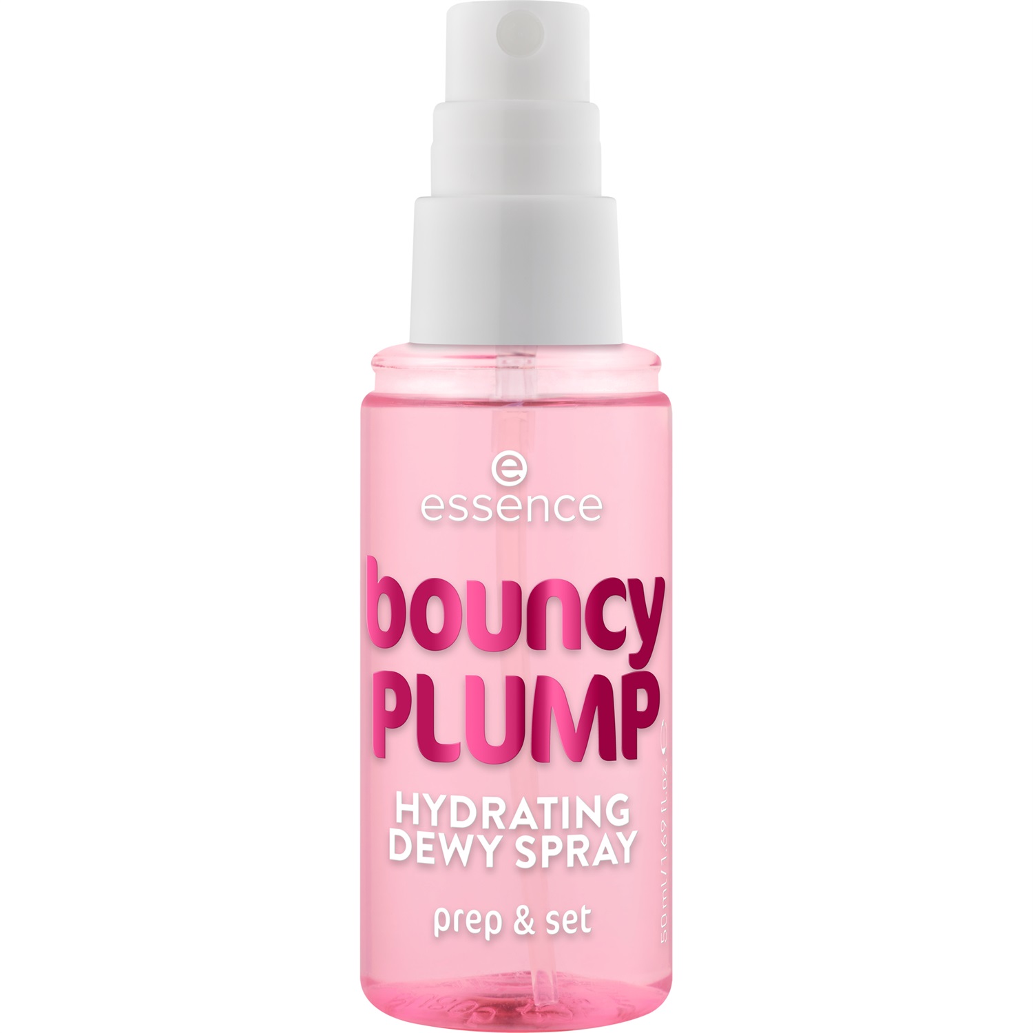 Essence Bouncy Plump Hydrating Dewy Spray 50 ml - Spray Fissante Idratante con Fragranza di Anguria