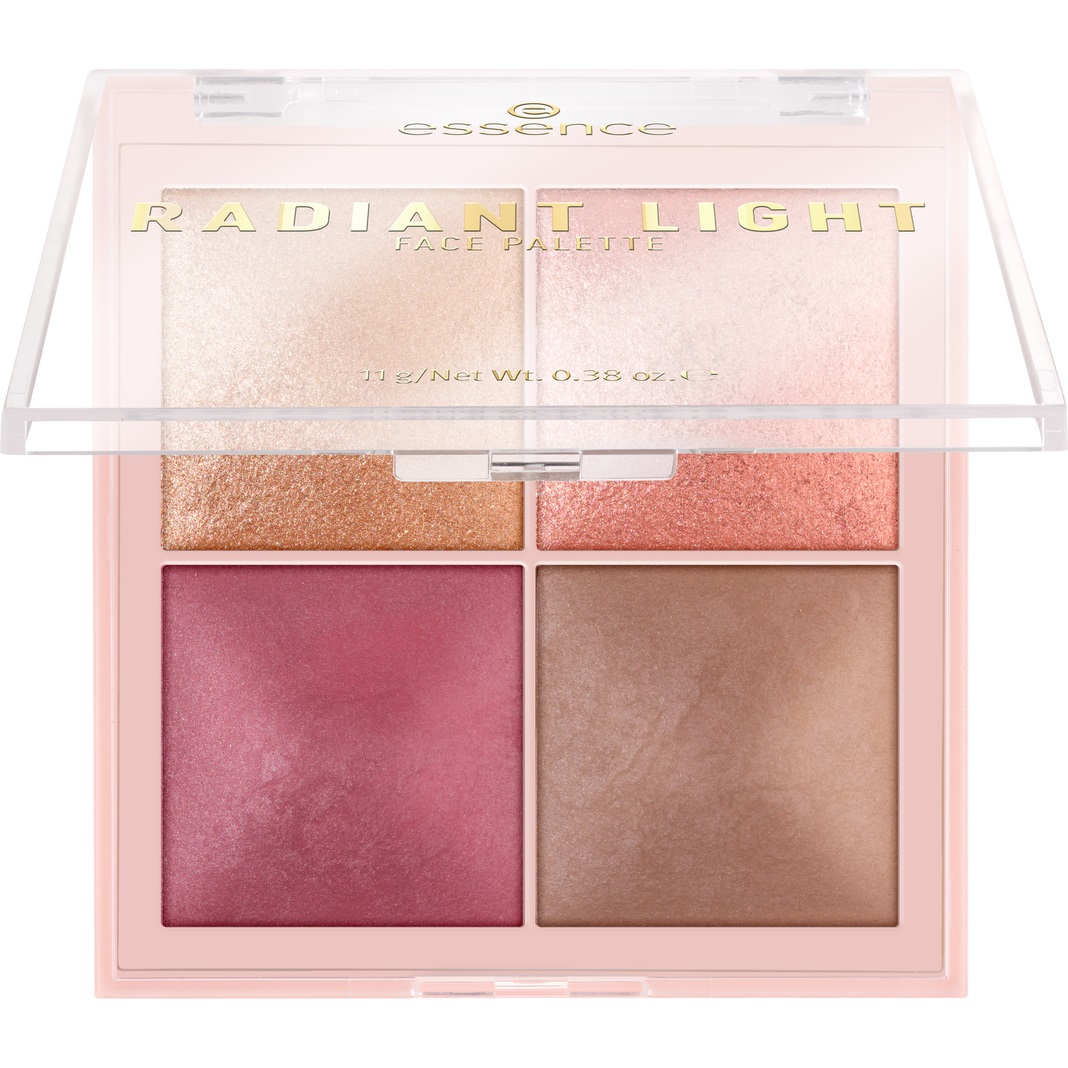 Essence RADIANT LIGHT Face Palette cipria 11 g 20 Signature Light Polvere