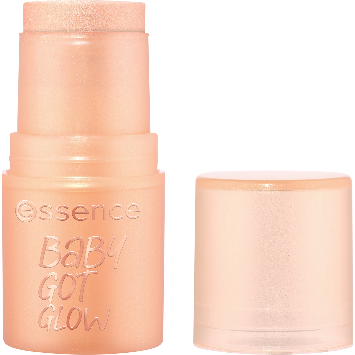 Essence Baby Got Glow Illuminante Stick 5.5 g - 10 Golden Aura, Finish Luminoso e Texture Balsamica